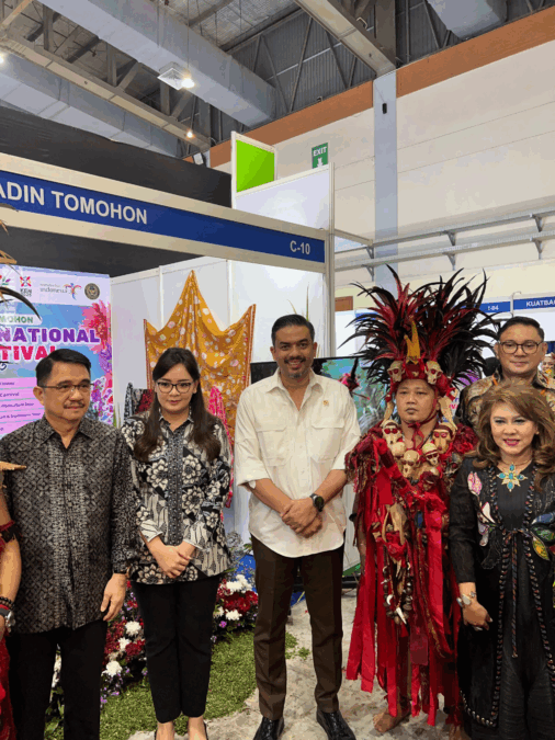 Tomohon International Flower Festival Tampil di Franchise dan License Expo Indonesia 2025