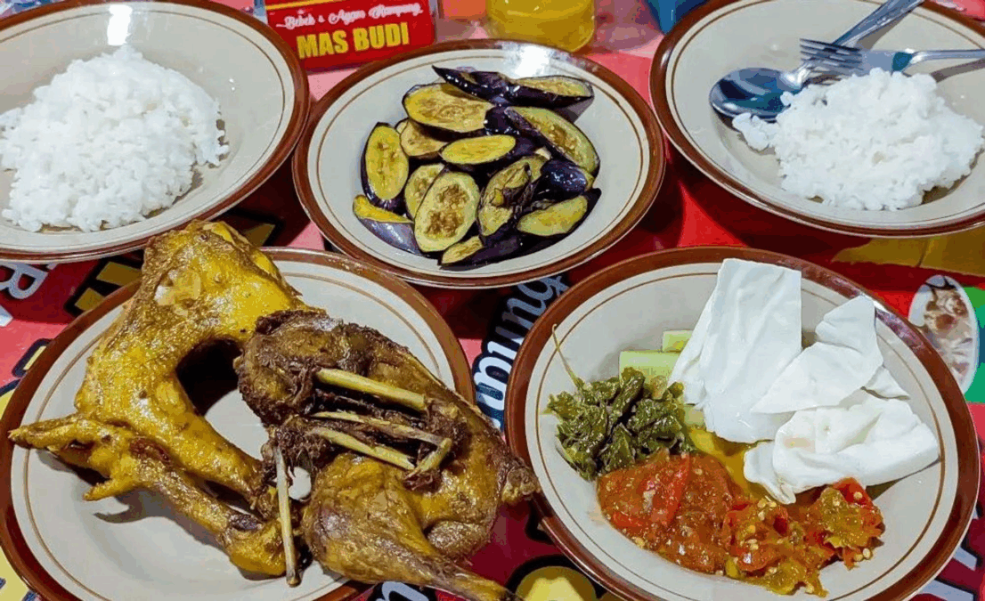 Menu Franchise Bebek Mas Budi