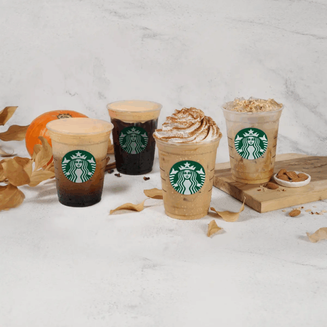 Pilihan Menu Franchise Starbucks