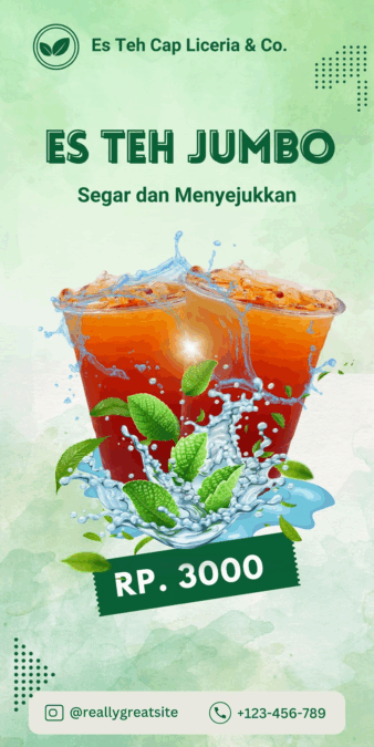 Menu Franchise Es Teh Jumbo