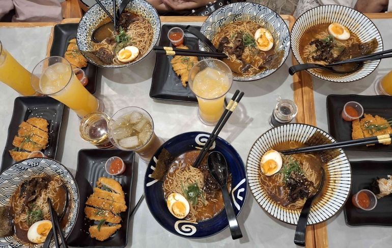 Ragam menu Franchise Joffi Ramen