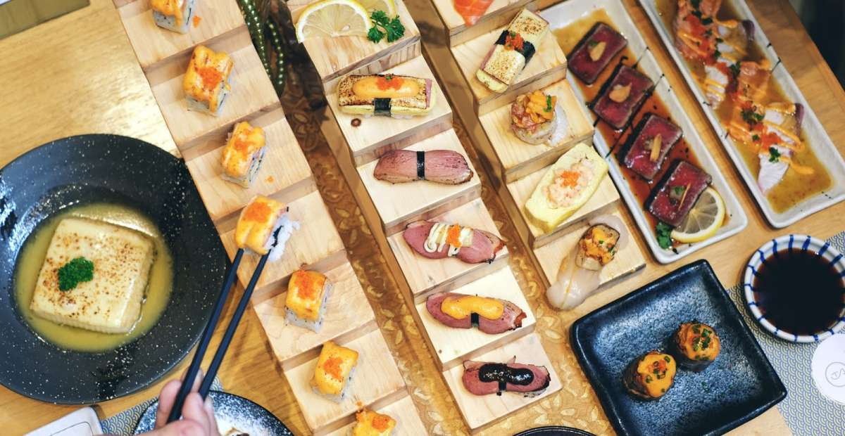 Ragam menu Franchise Sushi Hiro