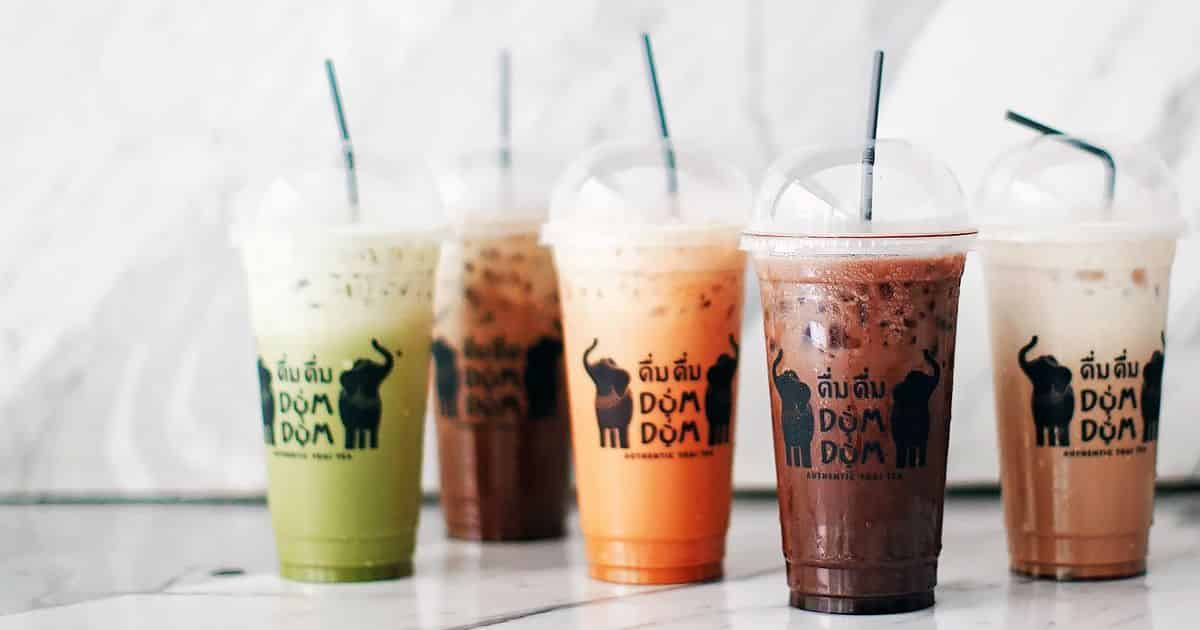 Menu Dum Dum Thai Tea