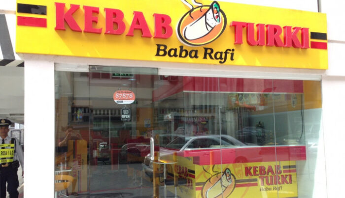 Outlet Mitra Franchise Kebab Baba Rafi