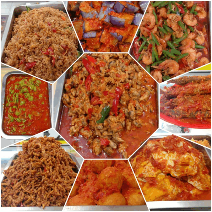 Ragam Menu Warteg Mamoka Bahari