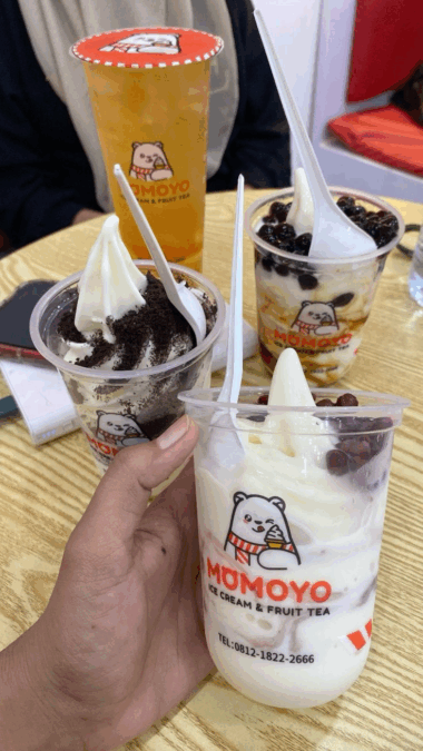 Ragam menu Franchise Momoyo