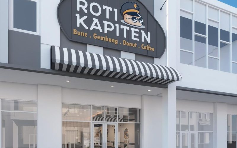 Outlet Franchise Roti Kapiten