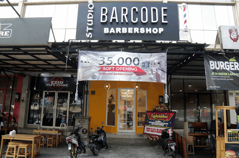 Perkembangan Franchise Barcode Barbershop