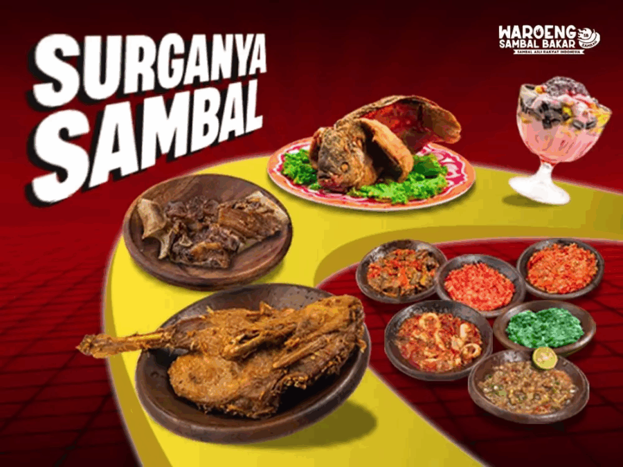 Ragam menu Franchise Waroeng Sambal Bakar