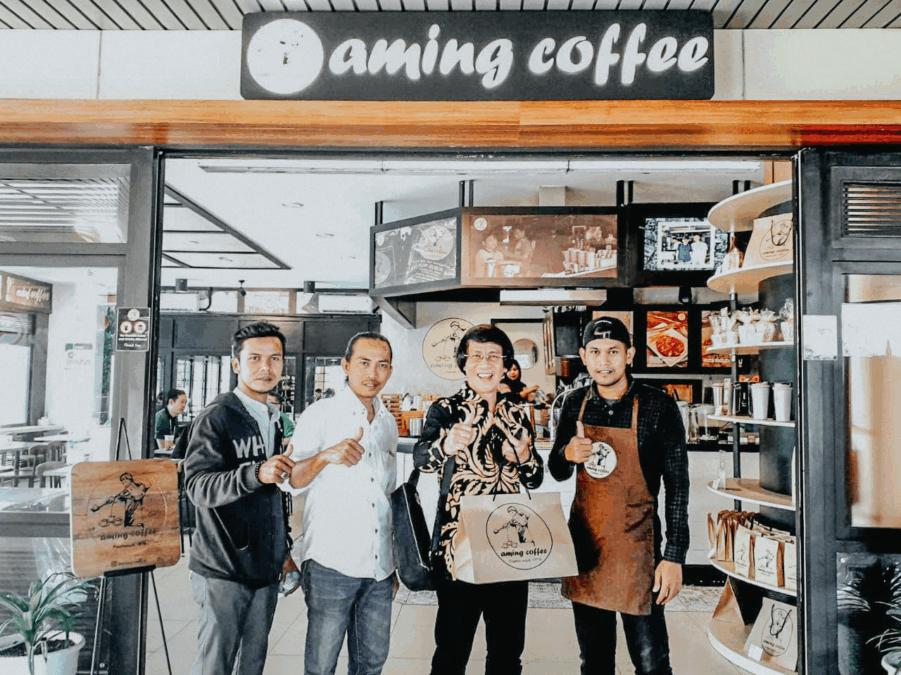 Perkembangan Franchise Aming Coffee