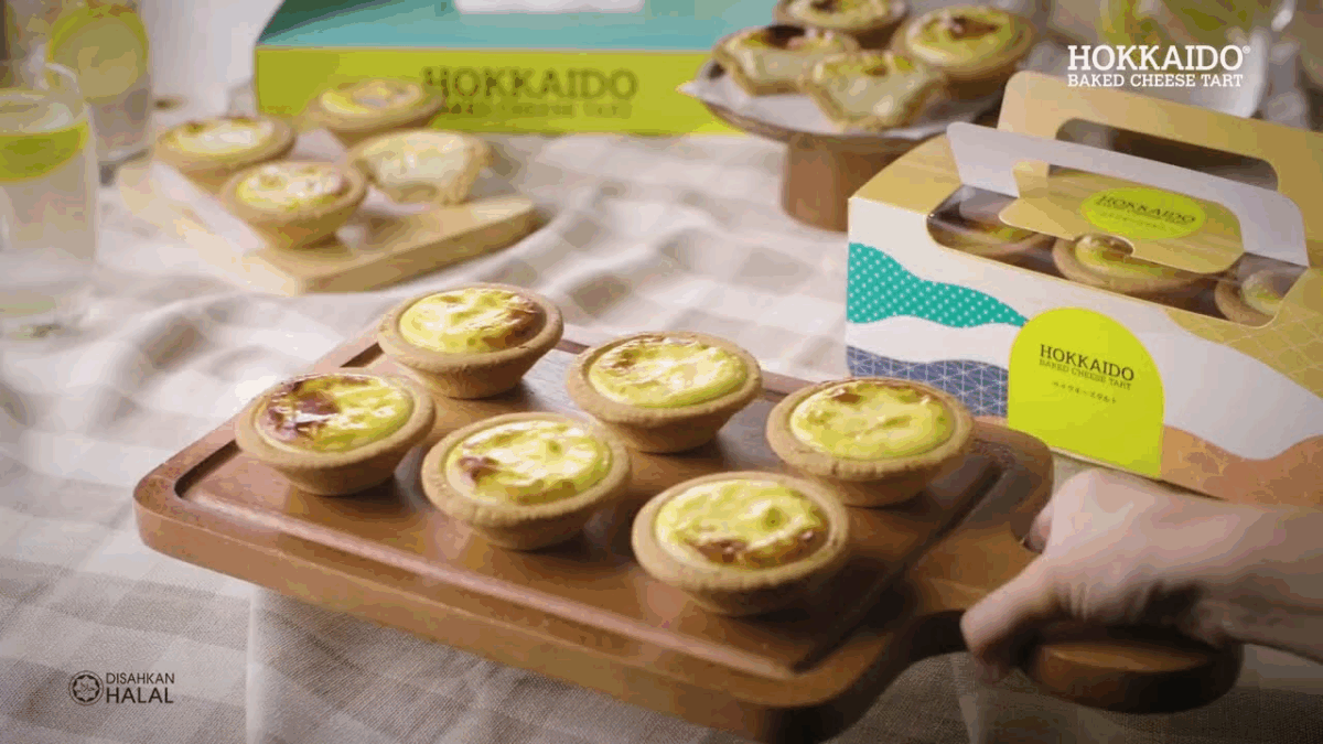 Produk Franchise Hokkaido Baked Cheese Tart