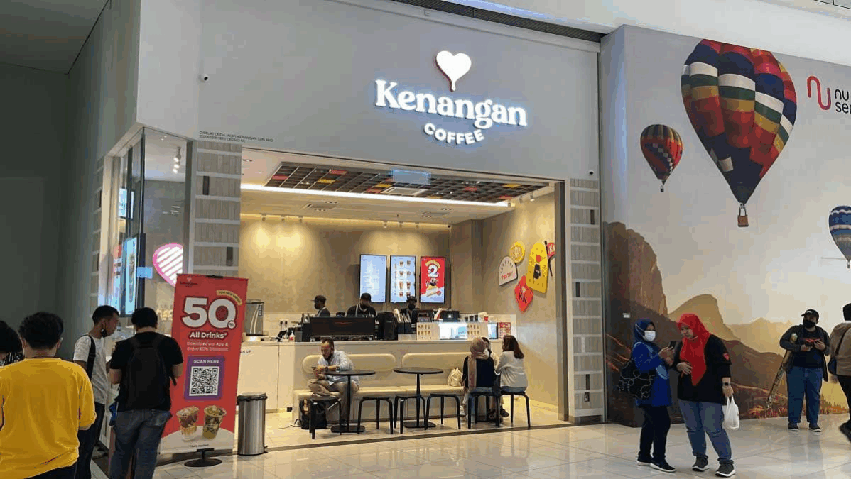 Outlet Franchise Kopi Kenangan