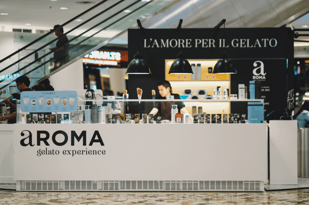 Perkembangan Franchise Aroma Gelato Experience
