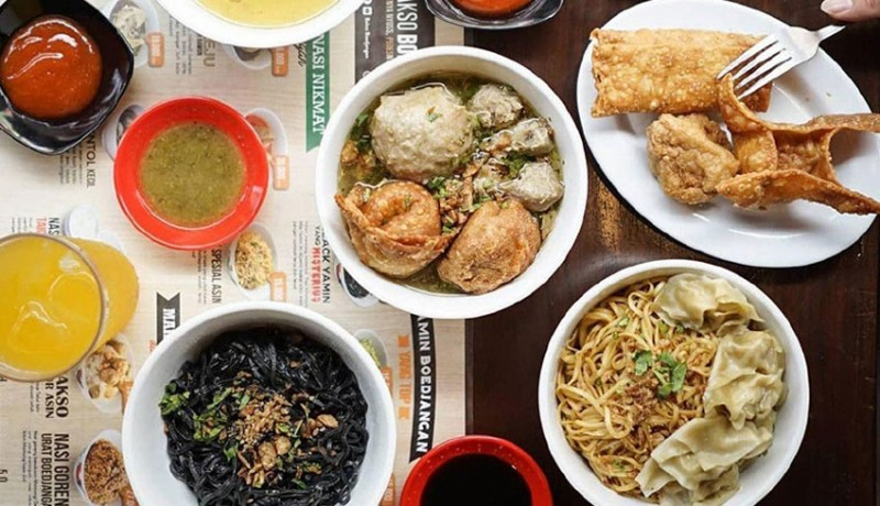 Ragam menu Franchise Bakso Boedjangan