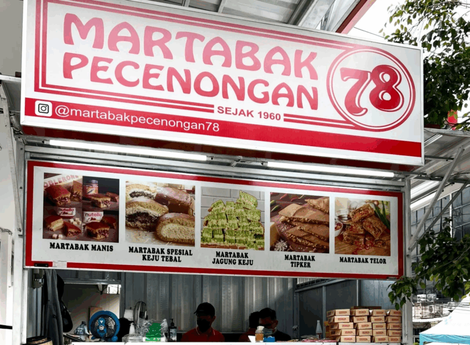 Outlet Franchise Martabak Pacenongan 78
